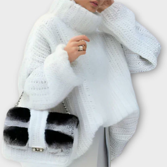 Měkká dámská mikina s dlouhým rukávem