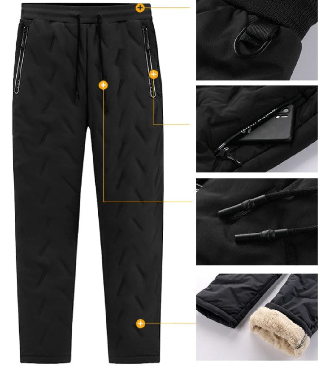 Nordic | Unisex kalhoty s fleecem