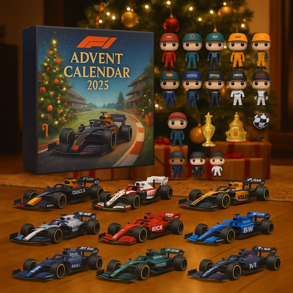 Adventní kalendář Racing Legends 2025 – Edice pro sběratele