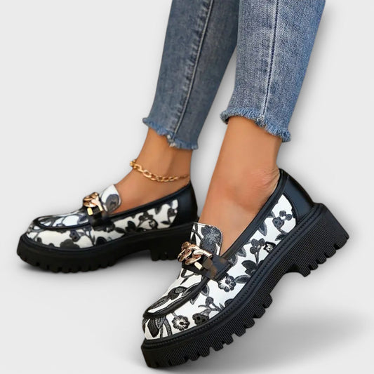 Stylové retro mokasíny