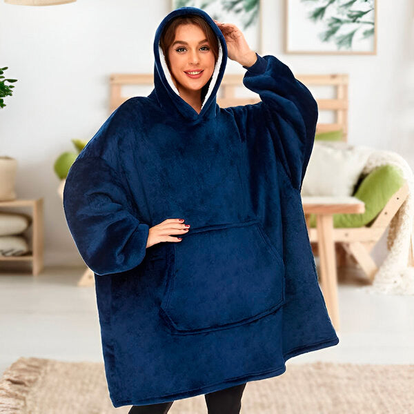 Nadrozměrná nositelná deka s kapucí | HOODZIE