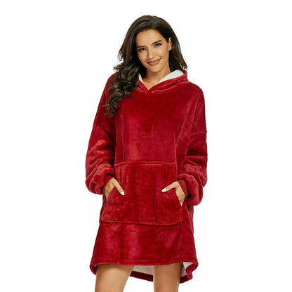 Nadrozměrná nositelná deka s kapucí | HOODZIE